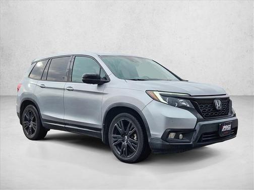 Silver/Gray 2021 Honda Passport 2WD Sport
