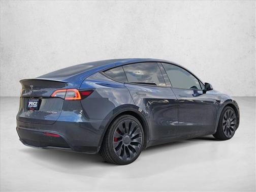 Gray 2022 Tesla Model Y Performance Dual Motor All-Wheel Drive