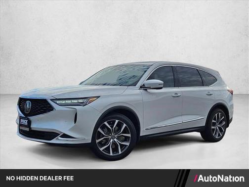 Platinum White Pearl 2024 Acura MDX Technology Package