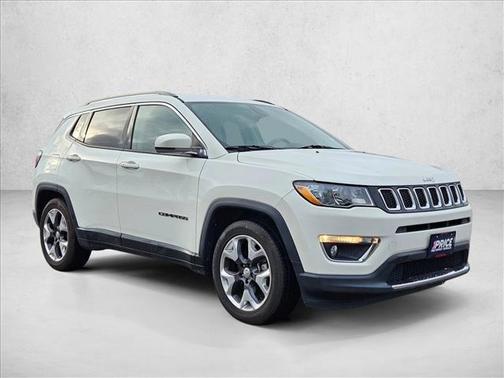 White Clearcoat 2019 Jeep Compass Limited