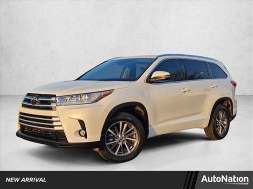 Blizzard Pearl 2018 Toyota Highlander XLE