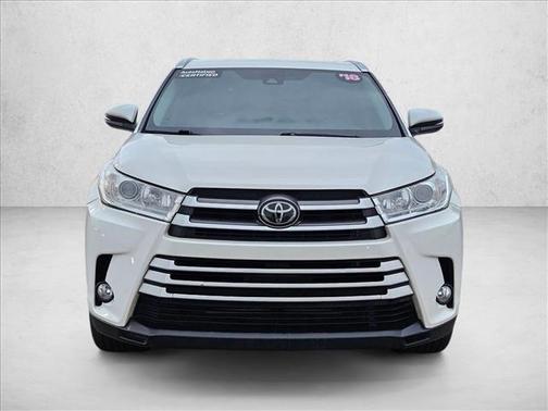 Blizzard Pearl 2018 Toyota Highlander XLE