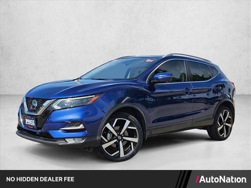 Caspian Blue Metallic 2021 Nissan Rogue Sport SL