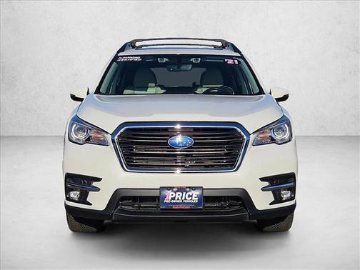 Crystal White Pearl 2021 Subaru Ascent Limited 7-Passenger
