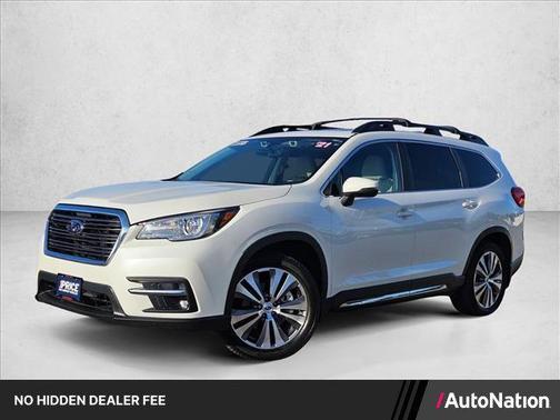 Crystal White Pearl 2021 Subaru Ascent Limited 7-Passenger
