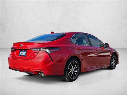 Supersonic Red 2021 Toyota Camry SE