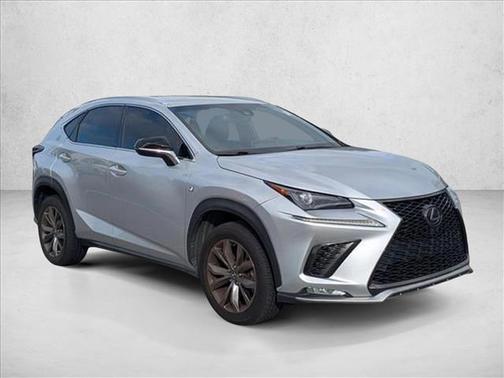 Silver Lining Metallic 2019 Lexus NX 300 F Sport