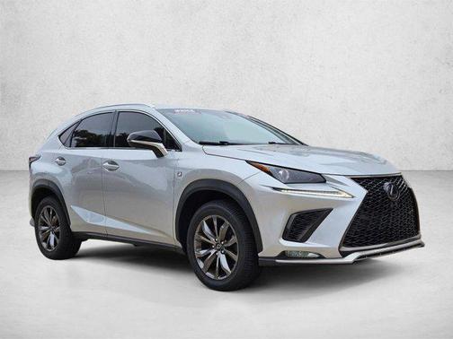 Silver Lining Metallic 2019 Lexus NX 300 F Sport
