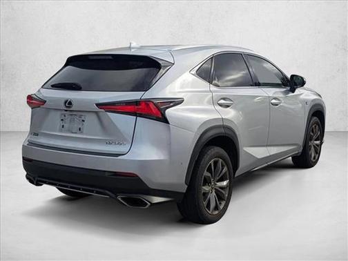 Silver Lining Metallic 2019 Lexus NX 300 F Sport