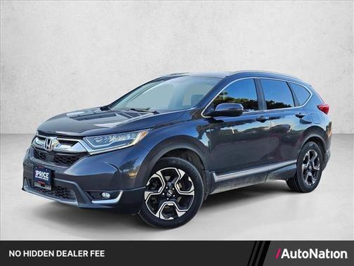 Gunmetal Metallic 2017 Honda CR-V Touring