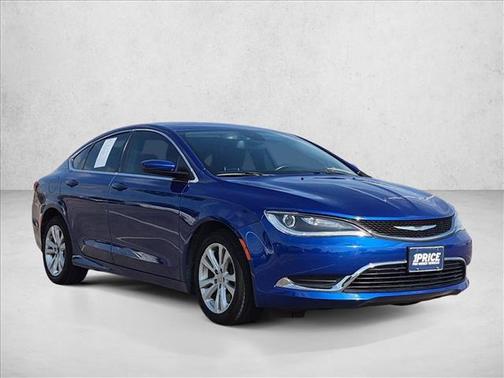 Vivid Blue Pearlcoat 2016 Chrysler 200 Limited