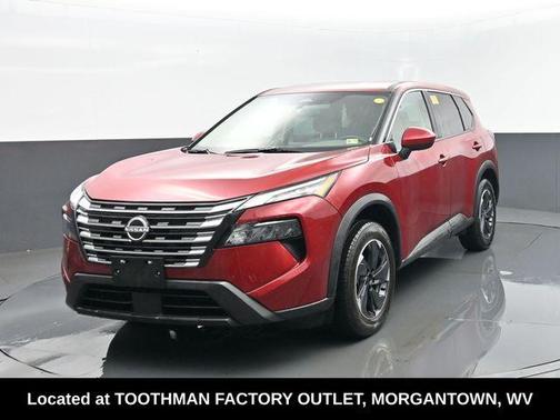 Scarlet Ember Tintcoat 2025 Nissan Rogue SV