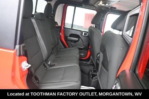 Firecracker Red Clearcoat 2022 Jeep Gladiator Sport