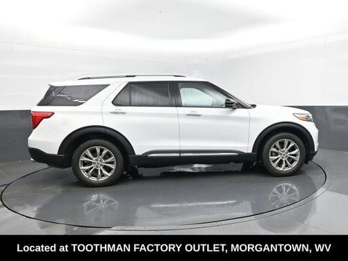 Oxford White 2023 Ford Explorer Limited