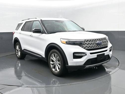 Oxford White 2023 Ford Explorer Limited