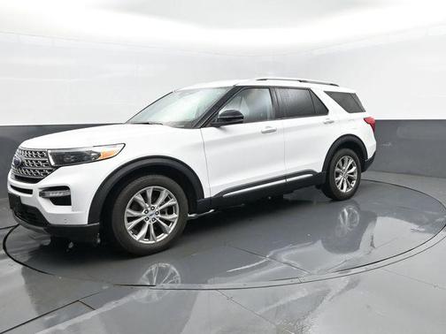 Oxford White 2023 Ford Explorer Limited