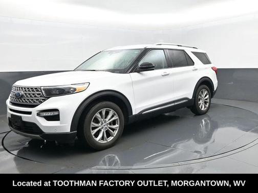 Oxford White 2023 Ford Explorer Limited