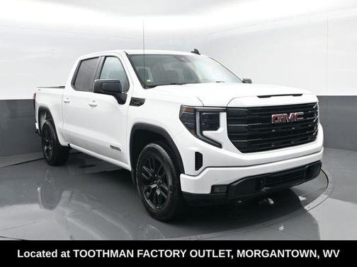 Summit White 2023 GMC Sierra 1500 Elevation