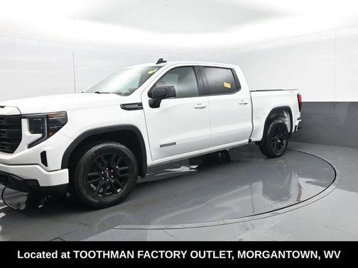 Summit White 2023 GMC Sierra 1500 Elevation