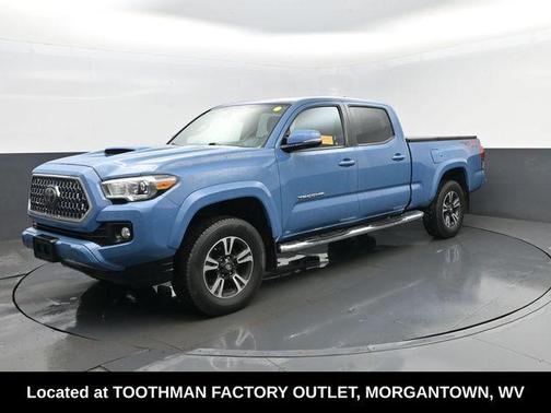 Blue 2019 Toyota Tacoma TRD Sport