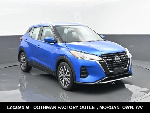 Electric Blue Metallic 2022 Nissan Kicks SV