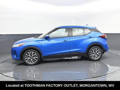 Electric Blue Metallic 2022 Nissan Kicks SV