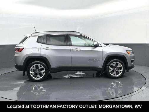 Billet Silver Metallic Clearcoat 2019 Jeep Compass Limited
