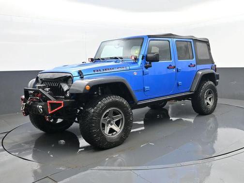 Hydro Blue Pearl 2016 Jeep Wrangler Unlimited Rubicon