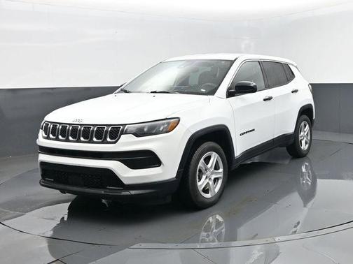 Bright White Clearcoat 2023 Jeep Compass Sport