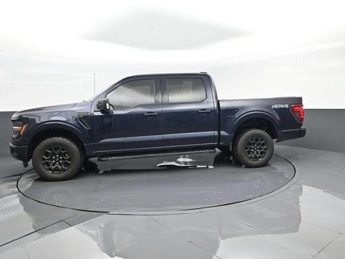 Blue 2024 Ford F-150 XLT