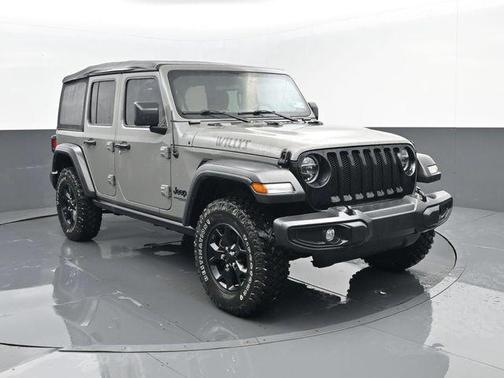 Sting Gray Clearcoat 2022 Jeep Wrangler Unlimited Sport
