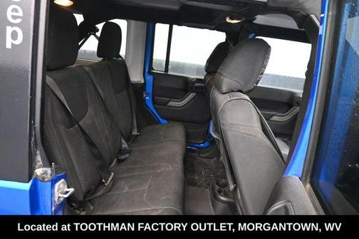 Hydro Blue Pearl 2016 Jeep Wrangler Unlimited Sport