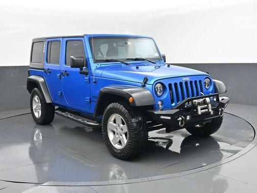 Hydro Blue Pearl 2016 Jeep Wrangler Unlimited Sport