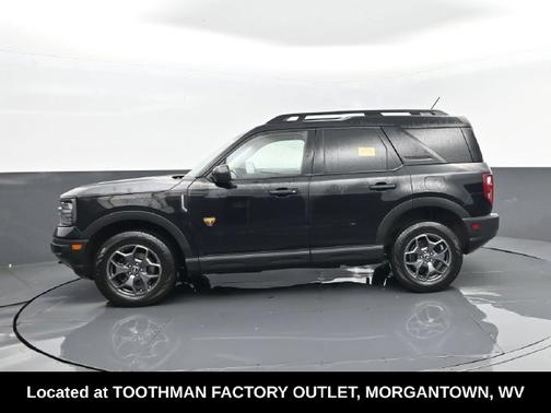 Shadow Black 2021 Ford Bronco Sport Badlands
