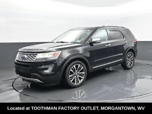 Shadow Black 2017 Ford Explorer Base