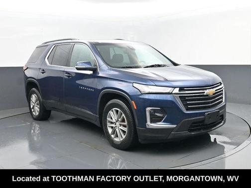 Northsky Blue Metallic 2023 Chevrolet Traverse LT Cloth