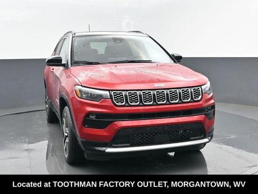 Red 2025 Jeep Compass Limited