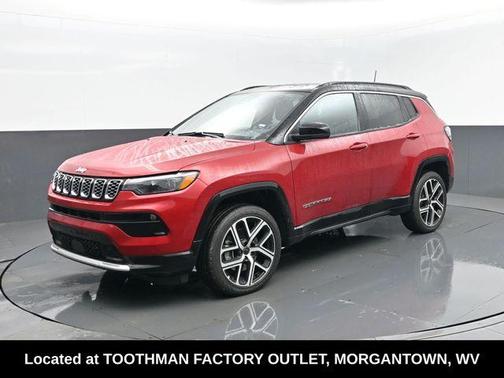 Red 2025 Jeep Compass Limited