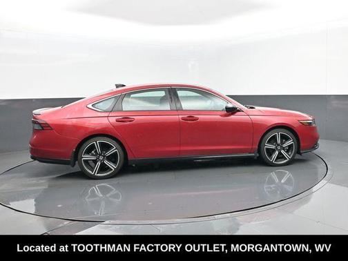 Red 2024 Honda Accord Hybrid Sport