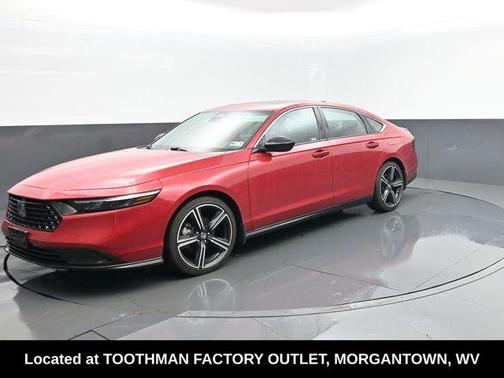 Red 2024 Honda Accord Hybrid Sport