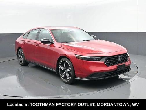 Red 2024 Honda Accord Hybrid Sport