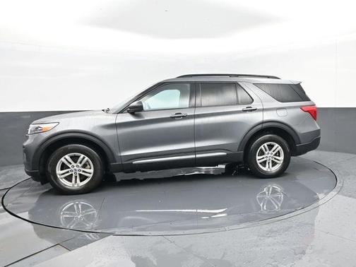 Gray Metallic 2023 Ford Explorer XLT