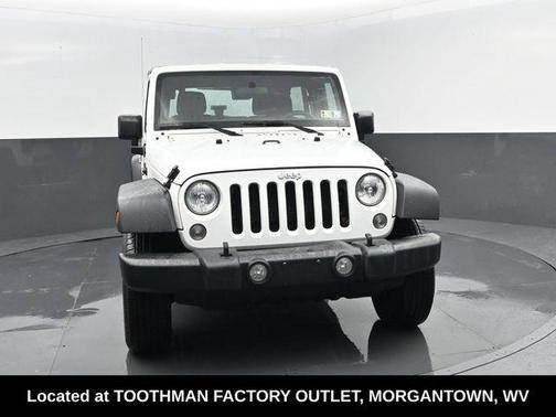 Bright White Clearcoat 2017 Jeep Wrangler Unlimited Sport