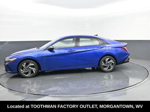 Intense Blue 2025 Hyundai ELANTRA HEV SEL