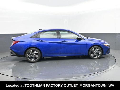 Intense Blue 2025 Hyundai ELANTRA HEV SEL