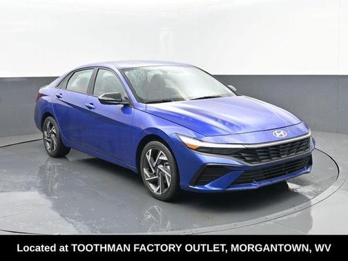 Intense Blue 2025 Hyundai ELANTRA HEV SEL