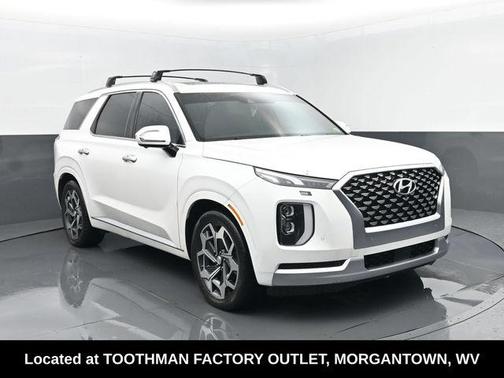 Hyper White 2021 Hyundai PALISADE Calligraphy