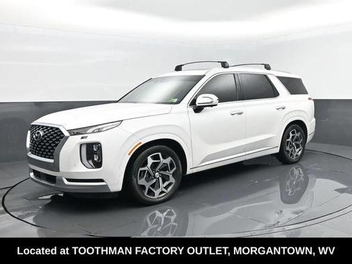 Hyper White 2021 Hyundai PALISADE Calligraphy