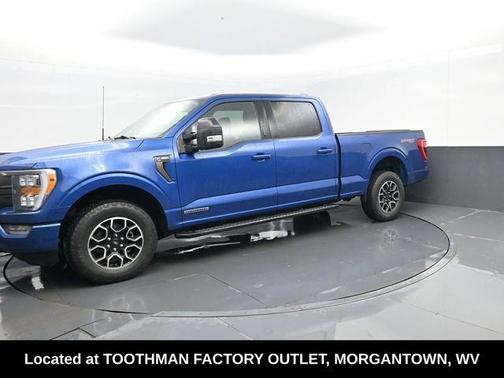 Blue Metallic 2022 Ford F-150 XLT