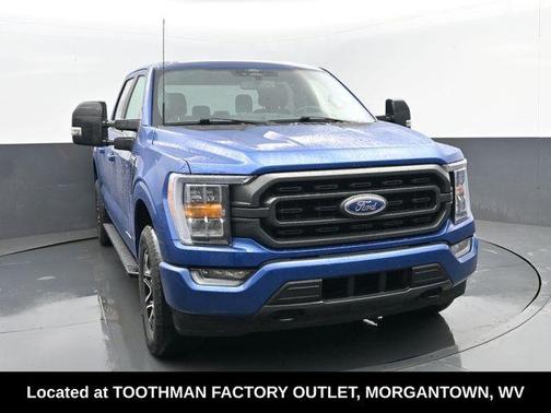 Blue Metallic 2022 Ford F-150 XLT